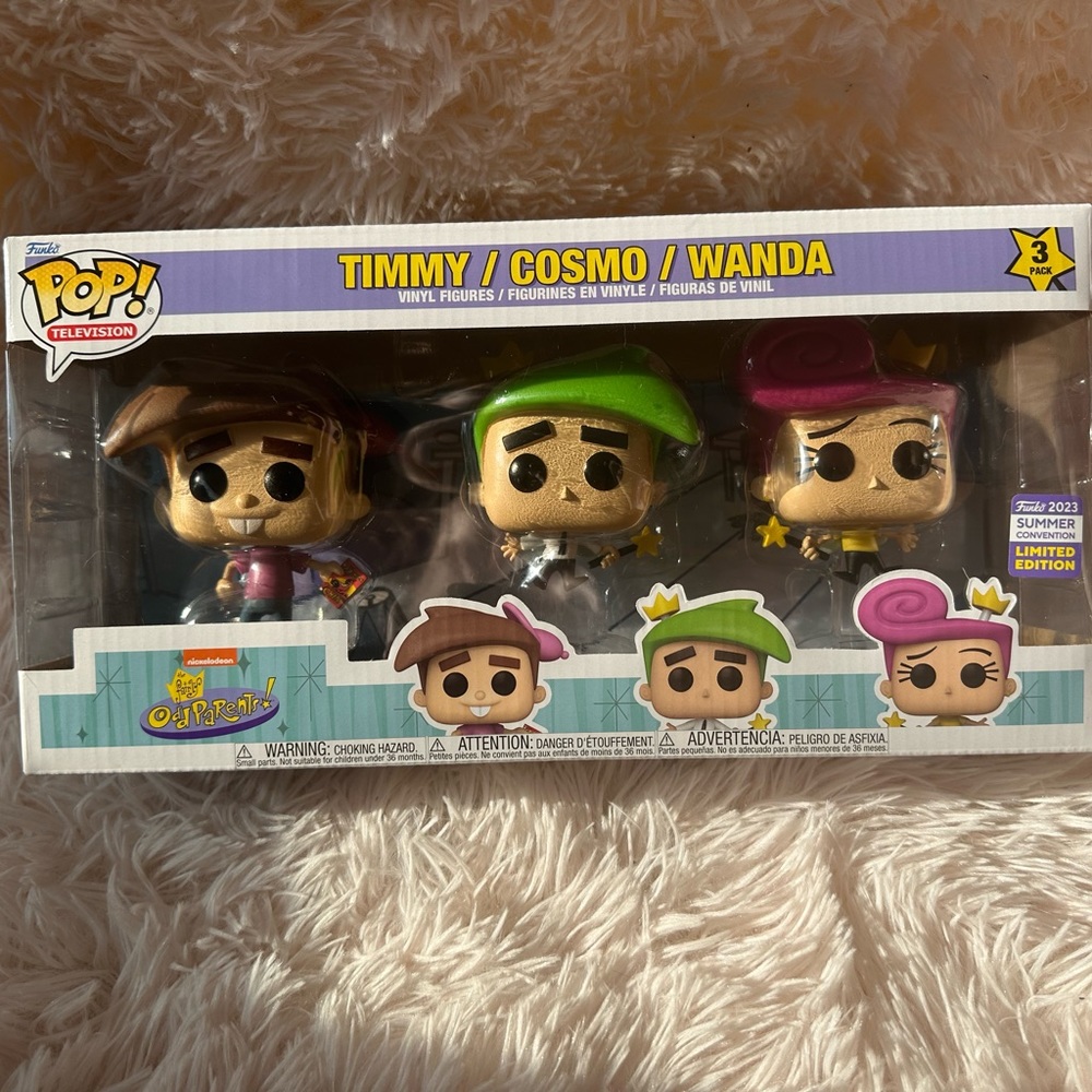 The Fairly Odd Parents Timmy/Cosmo/Wanda funko pop